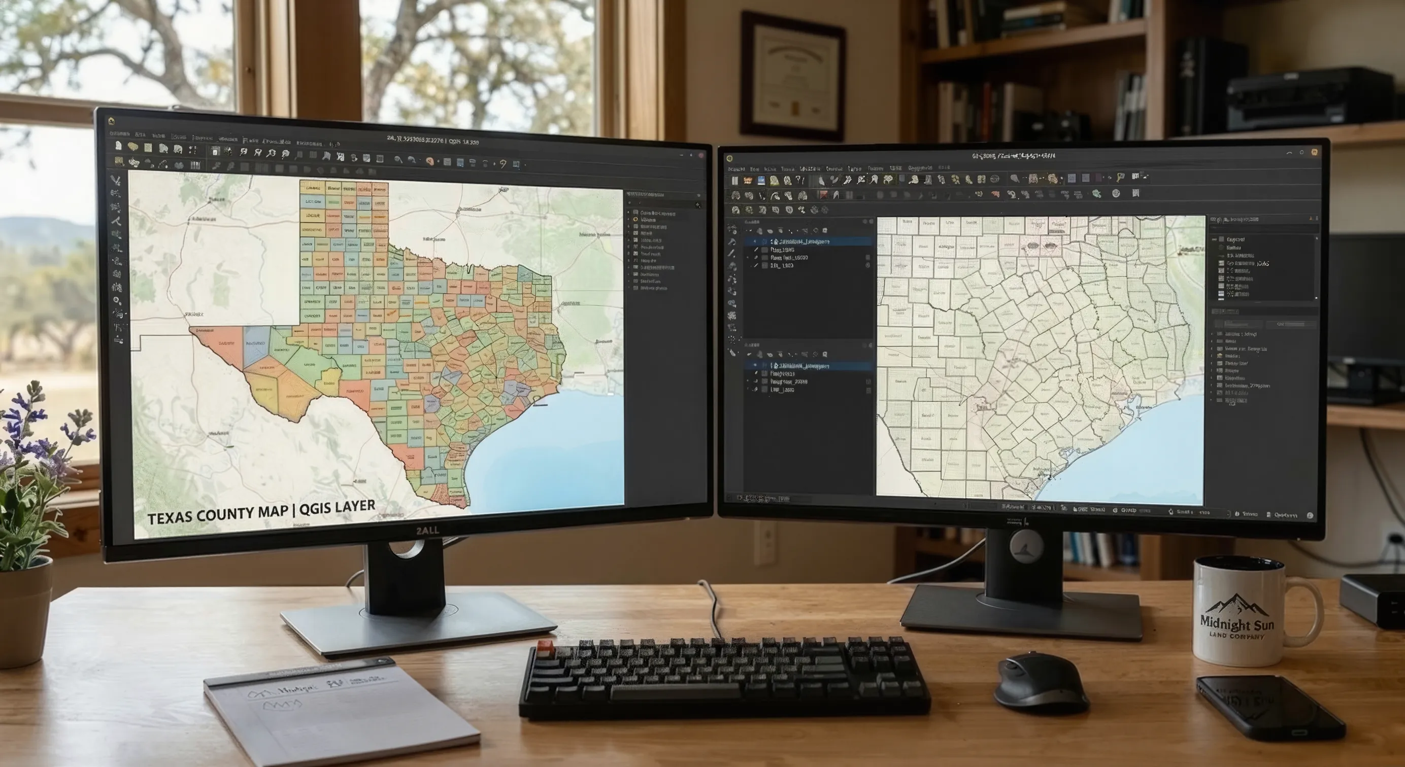 Land research and parcel analysis using GIS mapping tools